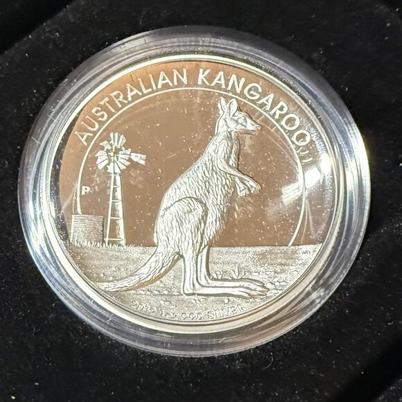 2012-P Australia Silver $1 Kangaroo High Relief NGC PF70 UCam, OGP - Picture 2 of 7